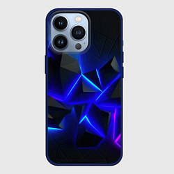 Чехол iPhone 13 Pro Разлом плит из неона