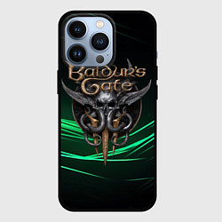 Чехол iPhone 13 Pro Baldurs Gate 3 dark green