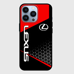 Чехол iPhone 13 Pro Lexus - red sportwear