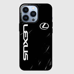 Чехол для iPhone 13 Pro Lexus - minimalism, цвет: 3D-черный