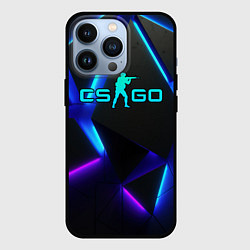 Чехол iPhone 13 Pro CSGO neon geometry