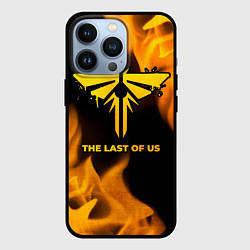 Чехол iPhone 13 Pro The Last Of Us - gold gradient