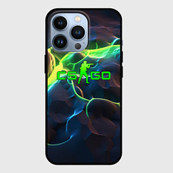 Чехол iPhone 13 Pro CSGO green neon