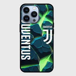 Чехол iPhone 13 Pro Juventus green neon