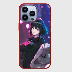 Чехол для iPhone 13 Pro Прекрасная Фубуки - One Punch Man, цвет: 3D-красный