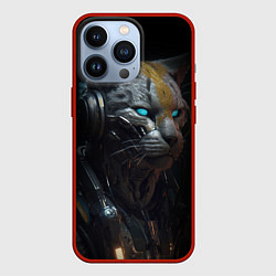 Чехол iPhone 13 Pro Robot cat