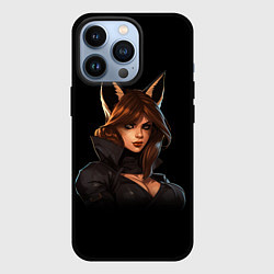 Чехол iPhone 13 Pro Девушка с ушами лисы