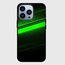 Чехол iPhone 13 Pro Green line