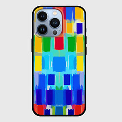 Чехол iPhone 13 Pro Colorful strips - pop art - vogue