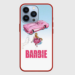 Чехол iPhone 13 Pro Барби на дороге