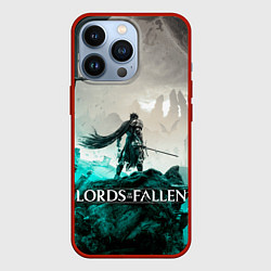 Чехол для iPhone 13 Pro Герой Lords of the fallen, цвет: 3D-красный