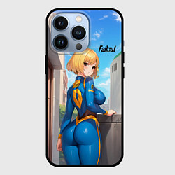 Чехол iPhone 13 Pro Fallout game girl
