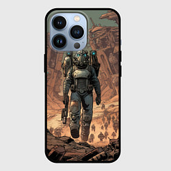 Чехол iPhone 13 Pro Fallout пустоши