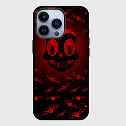 Чехол iPhone 13 Pro Красная черепушка
