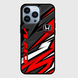 Чехол для iPhone 13 Pro Honda - CR-V - геометрия, цвет: 3D-черный