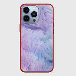 Чехол iPhone 13 Pro Розово-голубая шерсть