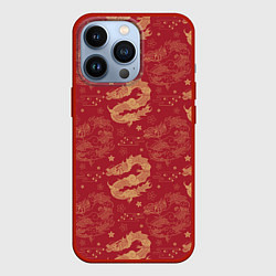 Чехол iPhone 13 Pro The chinese dragon pattern