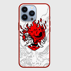 Чехол для iPhone 13 Pro Samurai - Cyberpunk 2077, цвет: 3D-красный