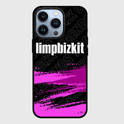 Чехол iPhone 13 Pro Limp Bizkit rock legends: символ сверху