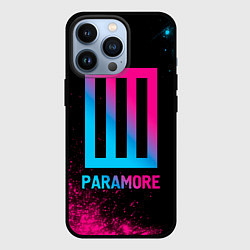 Чехол iPhone 13 Pro Paramore - neon gradient