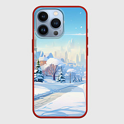 Чехол iPhone 13 Pro Зимнее предновогоднее настроение