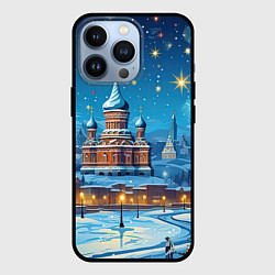 Чехол iPhone 13 Pro Новогодняя Москва