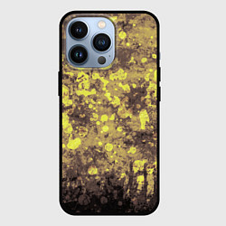 Чехол iPhone 13 Pro Грязно-желтая осень