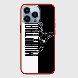 Чехол для iPhone 13 Pro Muay-Thai, цвет: 3D-красный