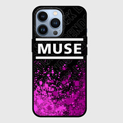 Чехол для iPhone 13 Pro Muse rock legends посередине, цвет: 3D-черный
