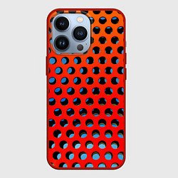 Чехол iPhone 13 Pro Перфорированная металлическая текстура
