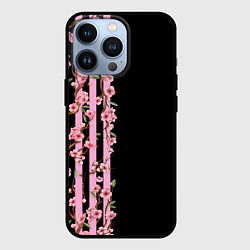 Чехол iPhone 13 Pro Сакура и полосы