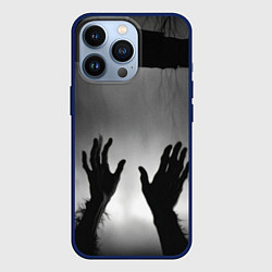 Чехол iPhone 13 Pro Руки зомби в ночном тумане