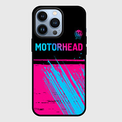 Чехол для iPhone 13 Pro Motorhead - neon gradient посередине, цвет: 3D-черный