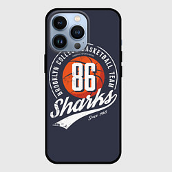 Чехол iPhone 13 Pro Basketball sharks