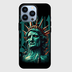 Чехол iPhone 13 Pro Статуя свободы в New York США