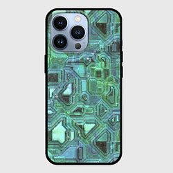 Чехол для iPhone 13 Pro Кибертехно, цвет: 3D-черный