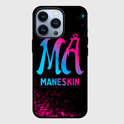 Чехол iPhone 13 Pro Maneskin - neon gradient