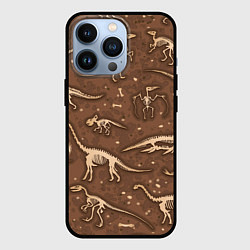 Чехол iPhone 13 Pro Dinosaurs bones