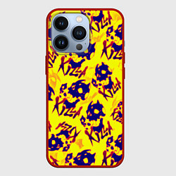 Чехол для iPhone 13 Pro Killa music neon, цвет: 3D-красный