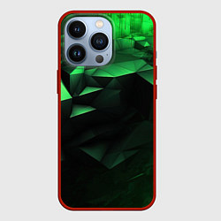 Чехол iPhone 13 Pro Видение зеленого в абстракции