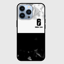 Чехол iPhone 13 Pro Rainbow Six black game colletcion