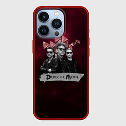 Чехол для iPhone 13 Pro Depeche Mode - spirit tour, цвет: 3D-красный