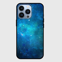 Чехол iPhone 13 Pro Голубой космос