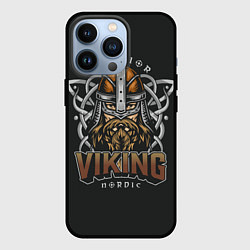 Чехол для iPhone 13 Pro Викинг - воин, цвет: 3D-черный