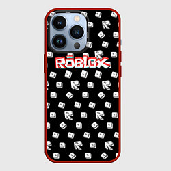 Чехол для iPhone 13 Pro Roblox pattern game, цвет: 3D-красный