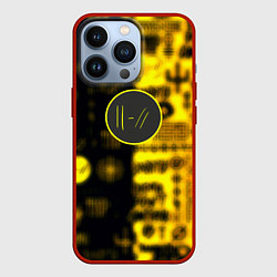 Чехол iPhone 13 Pro Twenty one pilots yellow music