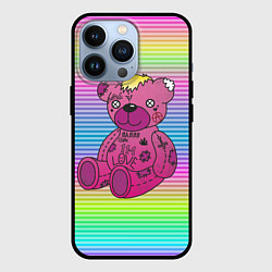 Чехол для iPhone 13 Pro Медвежонок Лил Пип, цвет: 3D-черный
