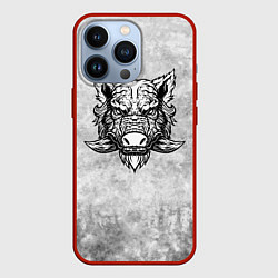 Чехол iPhone 13 Pro Texture - дикий секач