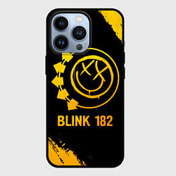 Чехол iPhone 13 Pro Blink 182 - gold gradient