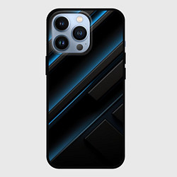 Чехол для iPhone 13 Pro Вихри темноты черного, цвет: 3D-черный